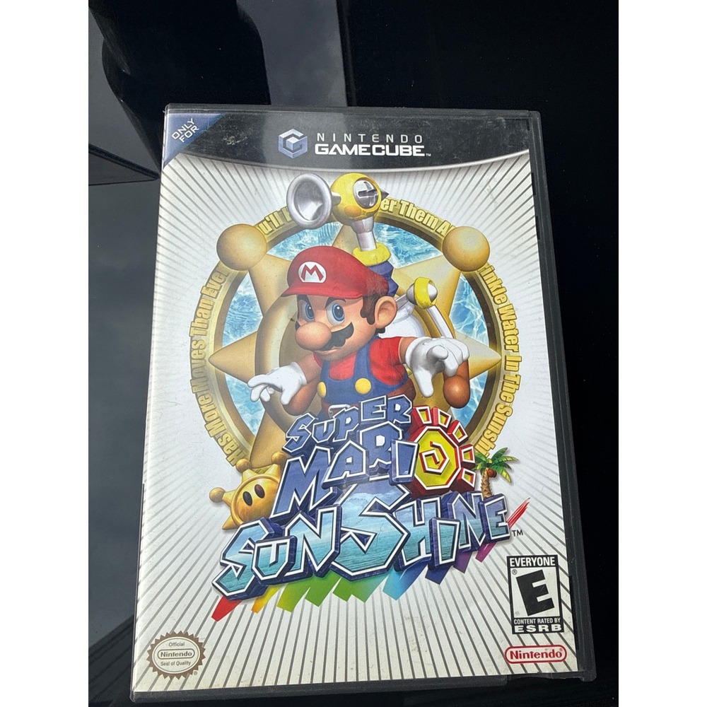 Super Mario Sunshine Nintendo GameCube CIB Complete with Manual DOL-GMS-USA